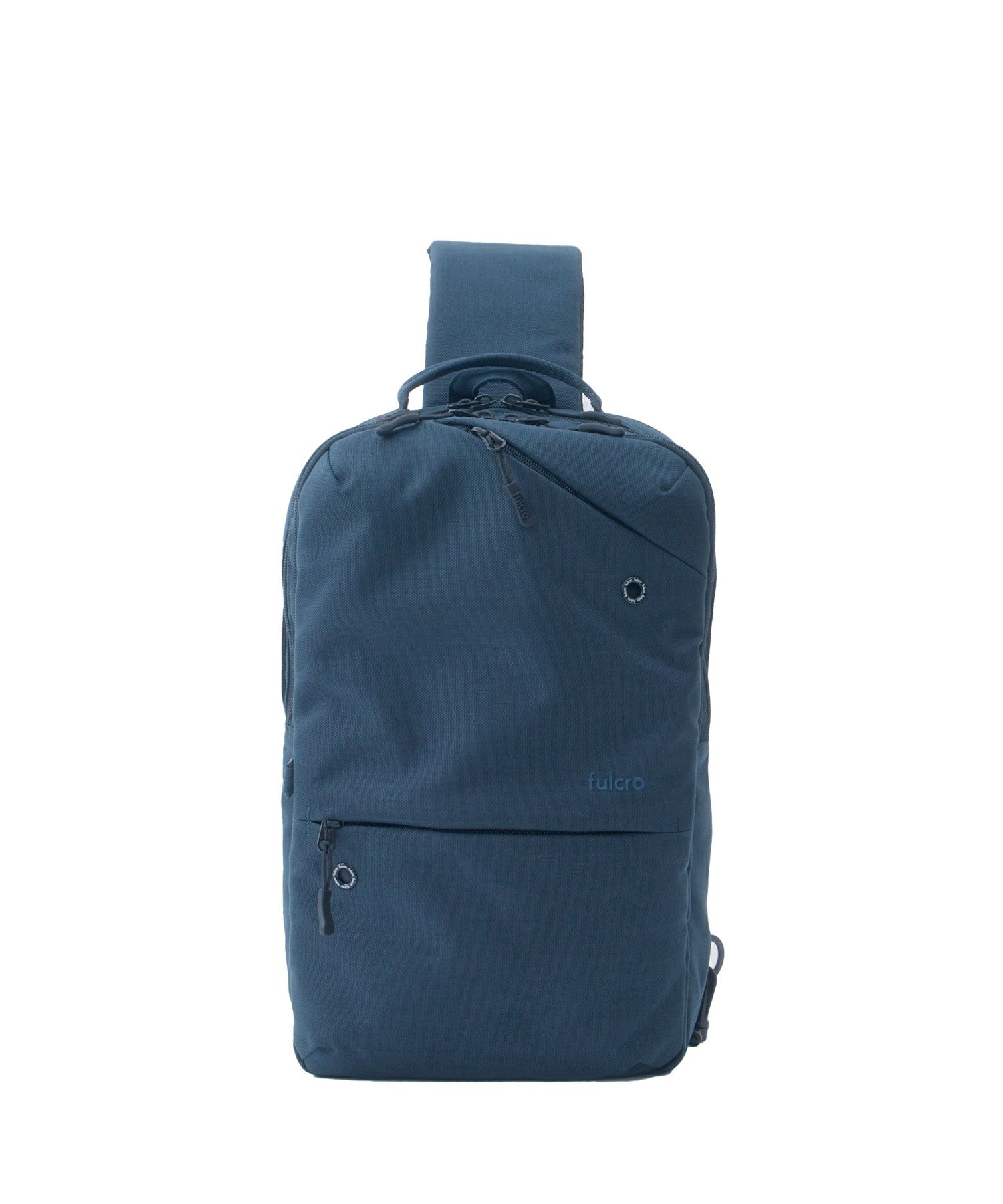 fulcro ボディバッグ ウエストポーチ 両面撥水 タブレット収納 多収納 心地良い着用感 背面メッシュ B5  fma-0042