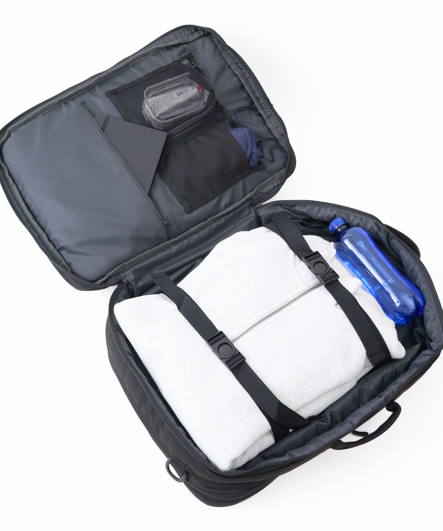 fulcro リュック バックパック 撥水 大容量 多収納 拡張 3WAY キャリーオン A3 Explorer fma-0019