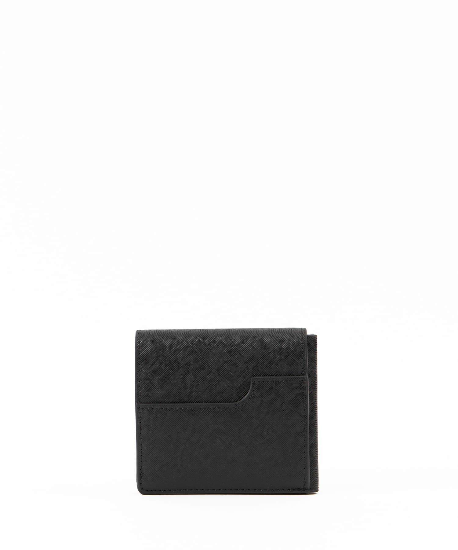 Legato Largo 折財布 2つ折り コンパクト カクシボ合皮 お手入れ楽 大容量 高見え 0 マルゴトウォレット LJ-W0082