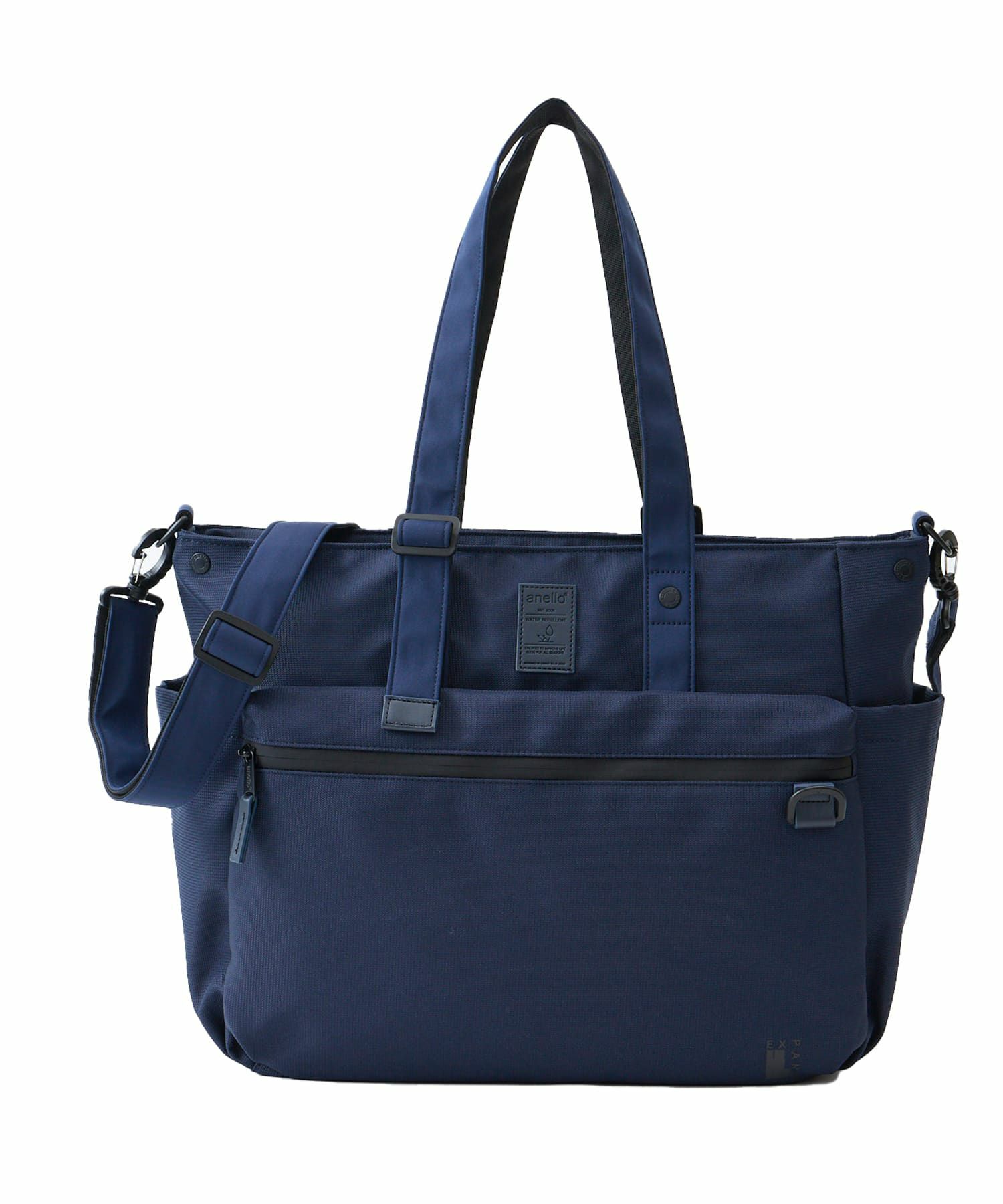 anello トートバッグ 撥水 2WAY 調節ショルダー 15インチPC収納 A4 EXPAND5 ATB4846
