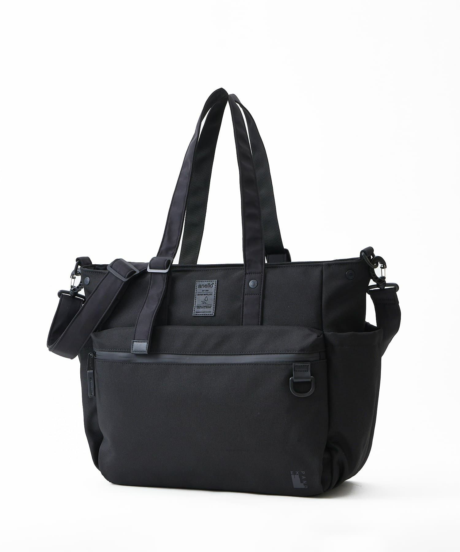 anello トートバッグ 撥水 2WAY 調節ショルダー 15インチPC収納 A4 EXPAND5 ATB4846