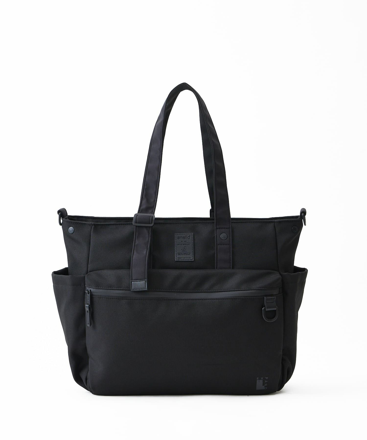 anello トートバッグ 撥水 2WAY 調節ショルダー 15インチPC収納 A4 EXPAND5 ATB4846