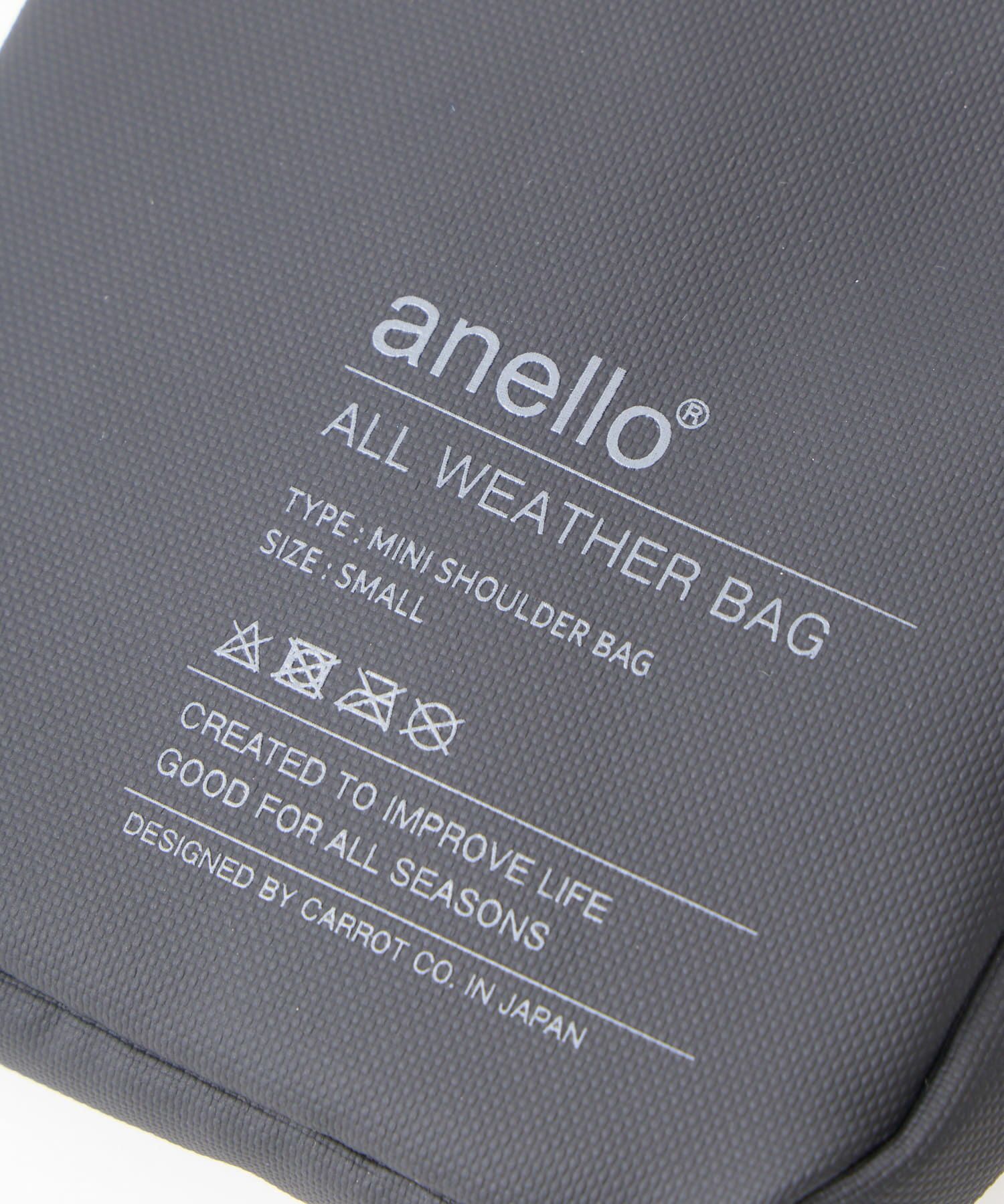 anello ショルダーバッグ 耐水 止水ファスナー mini NIMBUS ATS1431