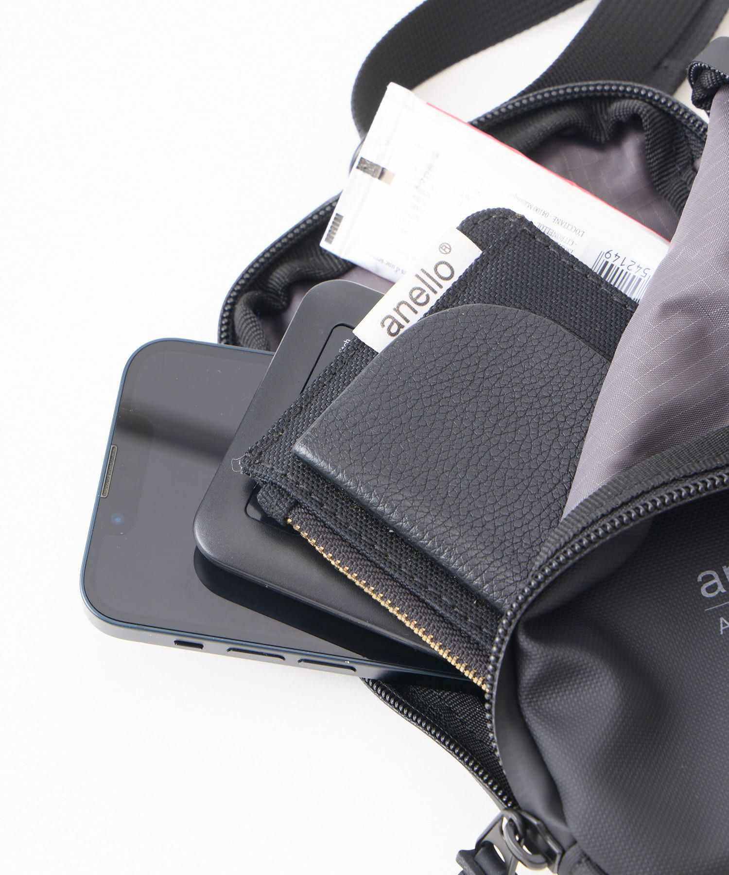 anello ショルダーバッグ 耐水 止水ファスナー mini NIMBUS ATS1431