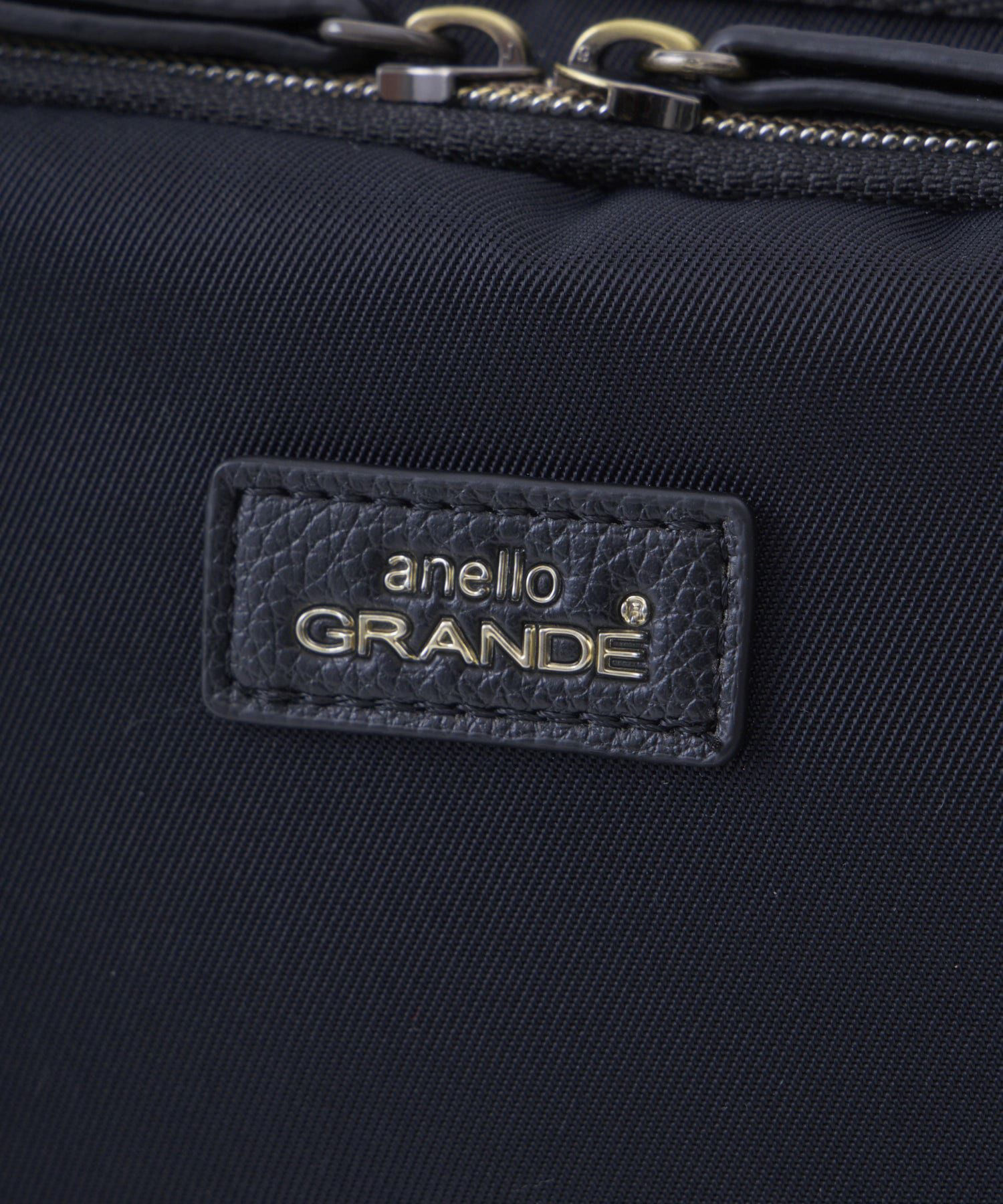 anello GRANDE ショルダーバッグ A5収納 多機能 撥水 GTM1041 ブラック