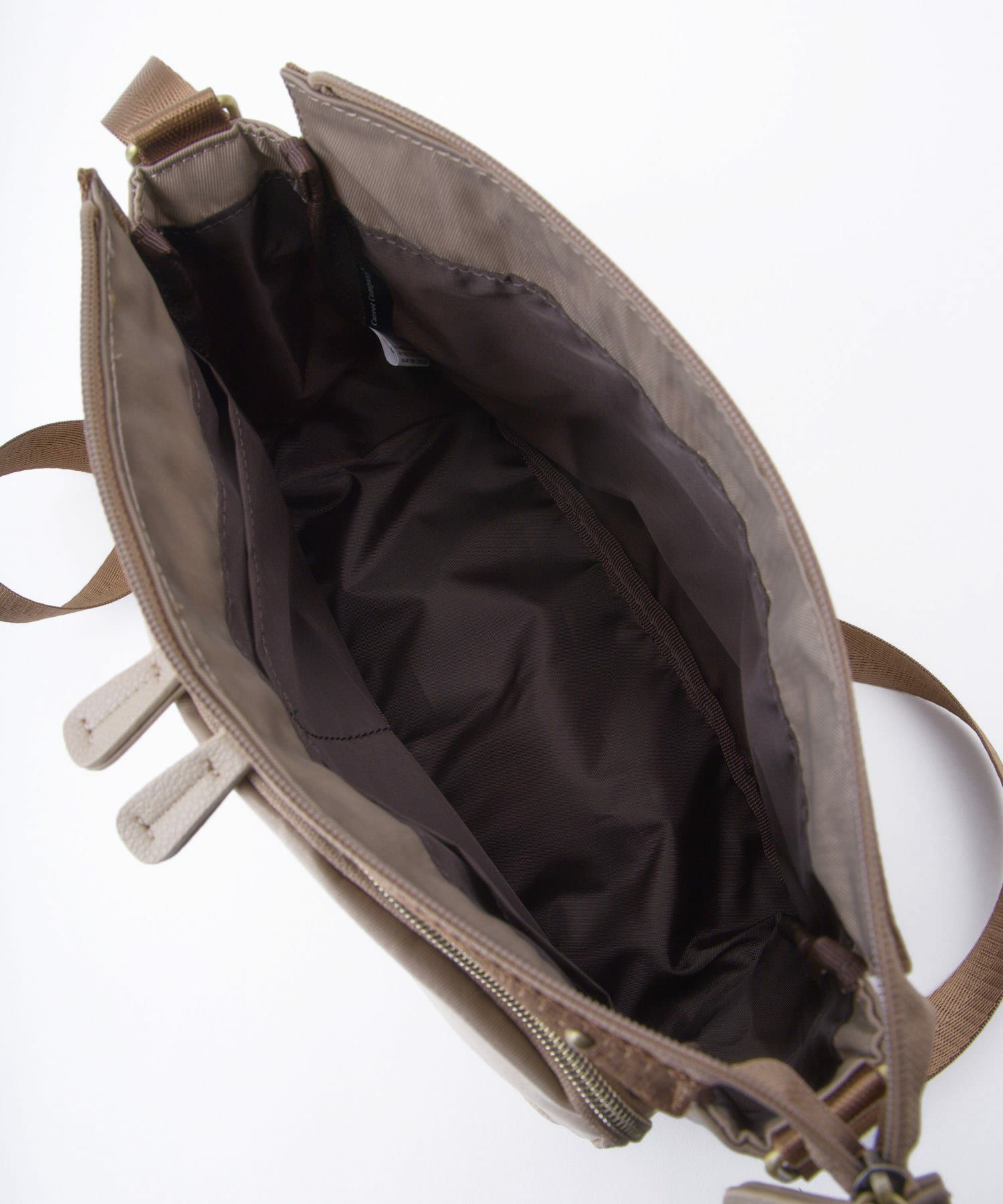 anello GRANDE ショルダーバッグ A5収納 多機能 撥水 GTM1041 ベージュ