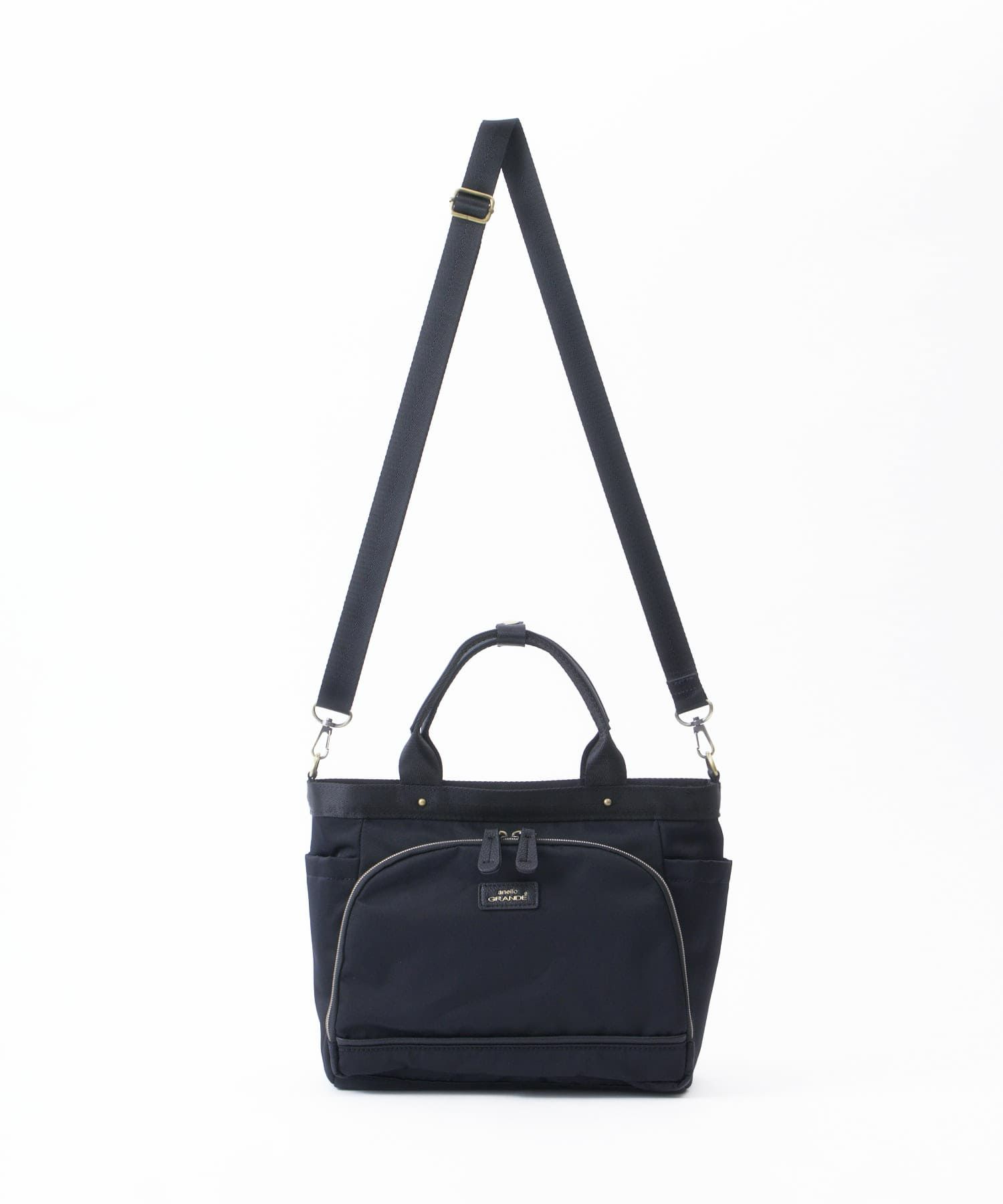 anello GRANDE ショルダーバッグ 撥水 2WAY GTM1042 ブラック