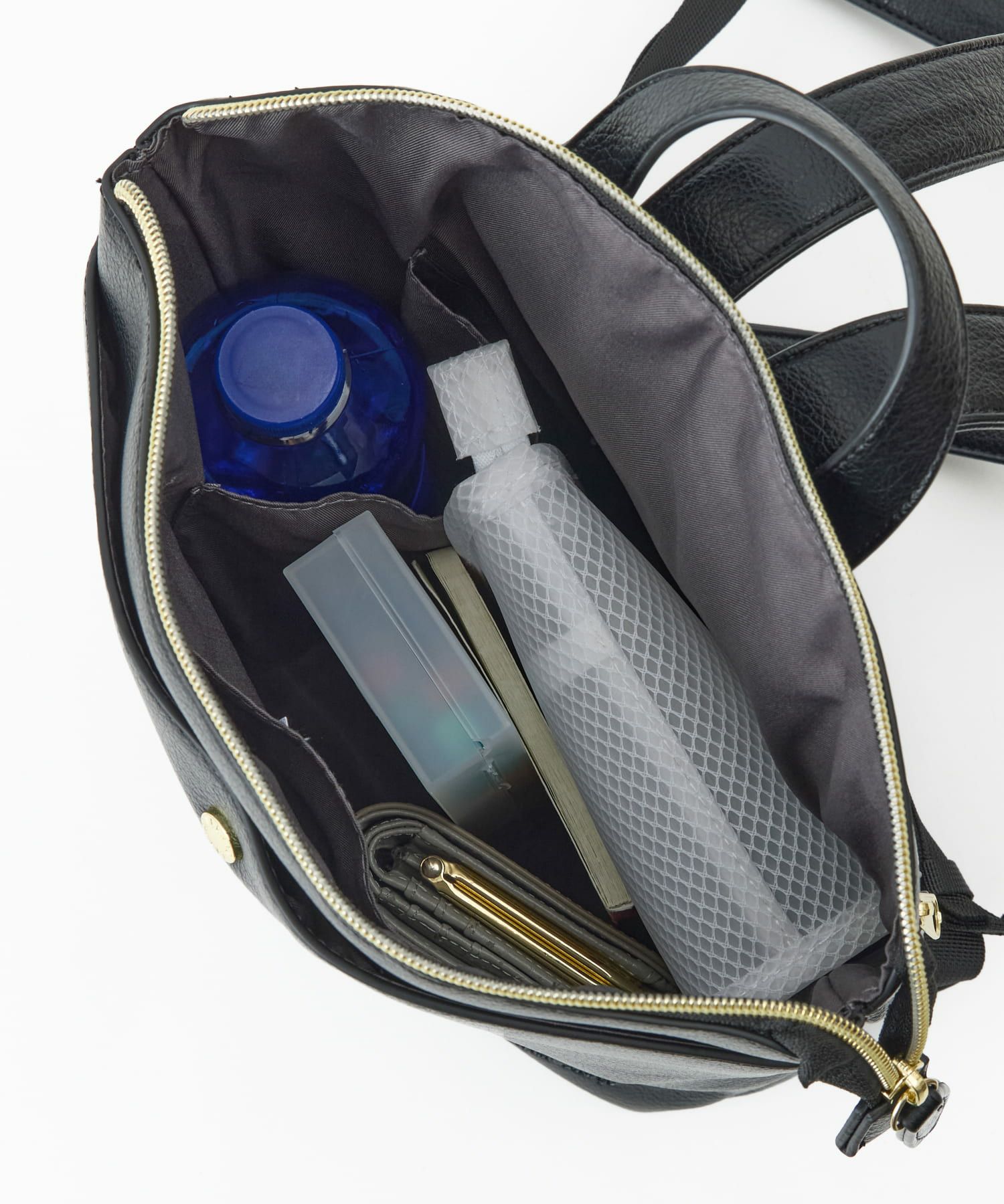 Legato Largo リュック バックパック 軽量 ボトルポケット A5 カーブ LG-V0443