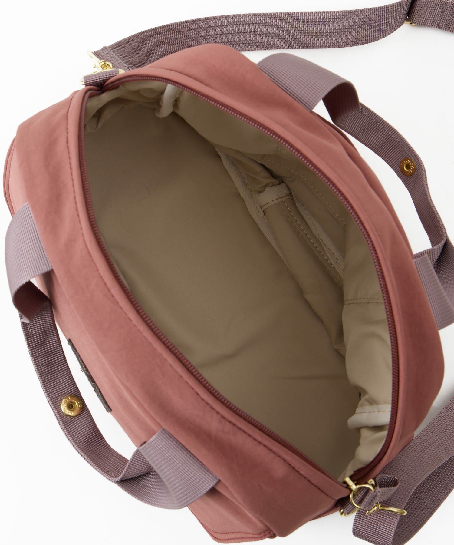 Legato Largo ショルダーバッグ 拡張 軽量 自立 撥水 2WAY ﾊﾝﾄﾞﾙ留め付 600mlﾎﾞﾄﾙと長財布が同時収納 0 ひろがるかばん LH-W0112