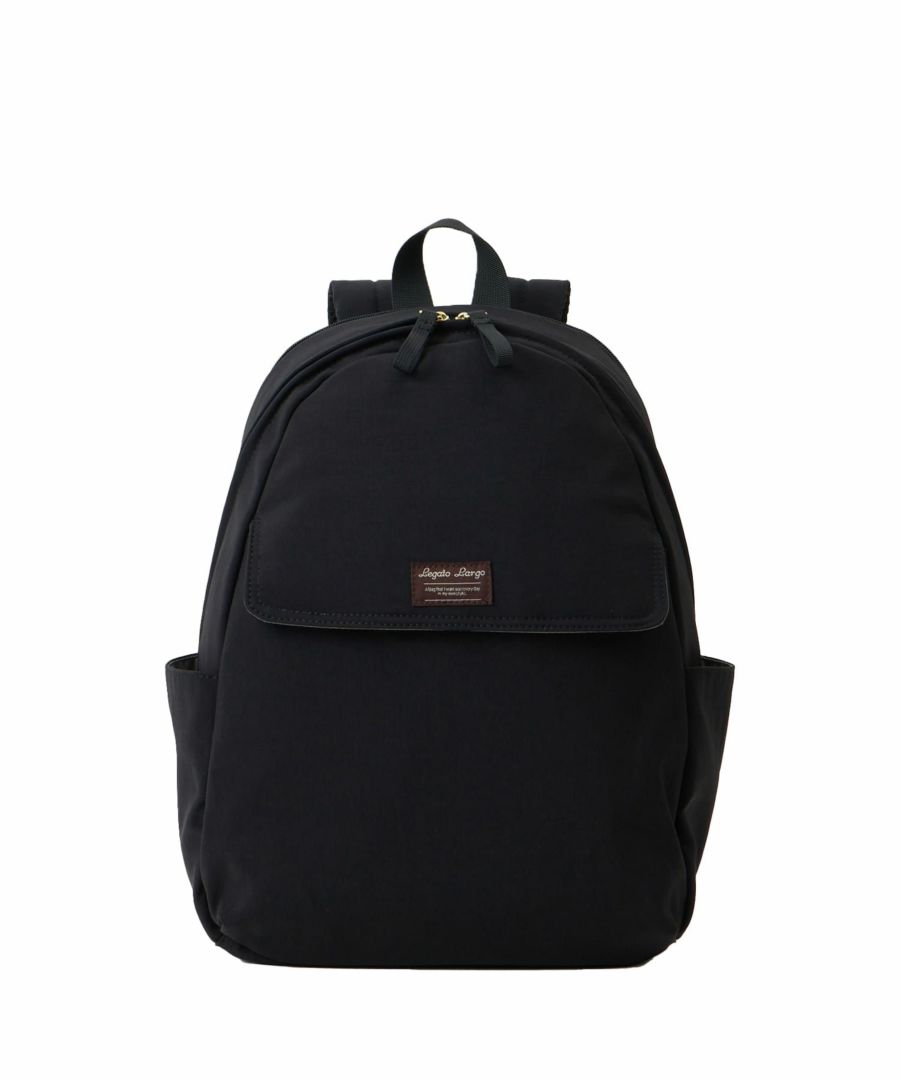 Legato Largo リュック バックパック 拡張 軽量 自立 撥水 ループ付 セキュリティポケット 背面メッシュ A4 ひろがるかばん LH-W0113