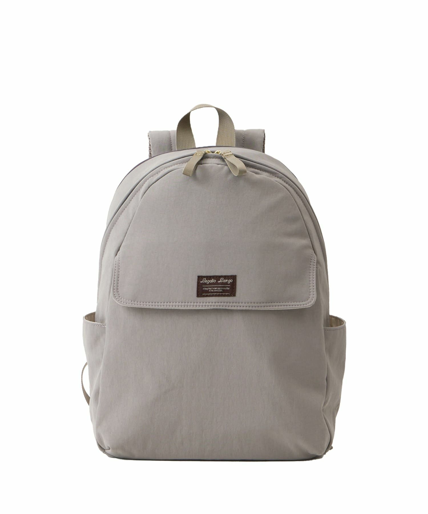 Legato Largo リュック バックパック 拡張 軽量 自立 撥水 ループ付 セキュリティポケット 背面メッシュ A4 ひろがるかばん LH-W0113