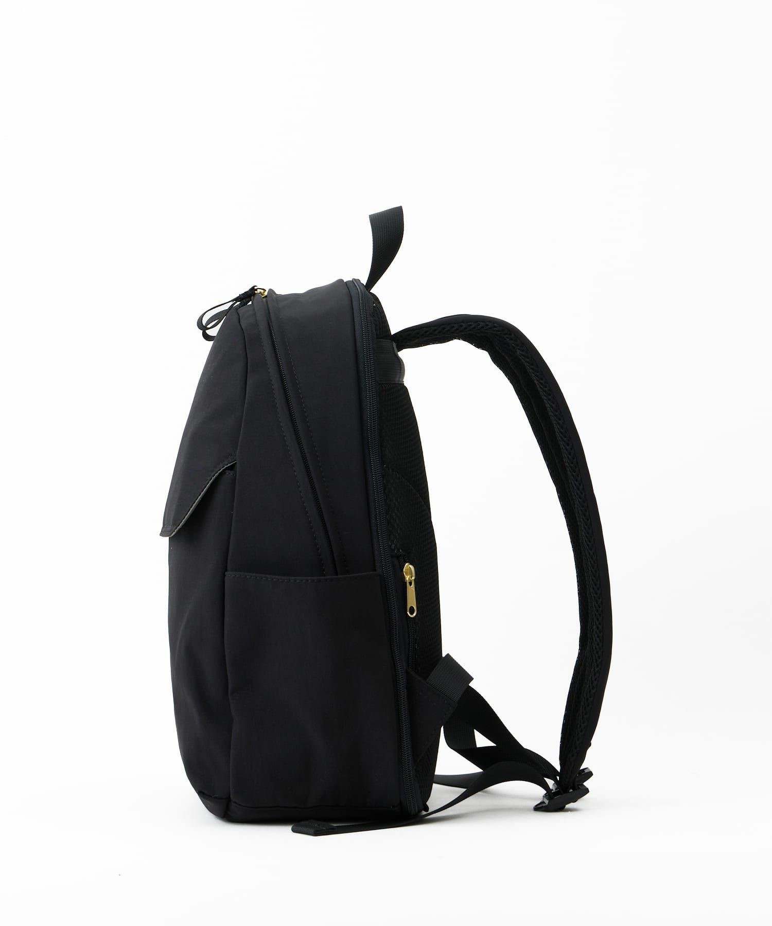 Legato Largo リュック バックパック 拡張 軽量 自立 撥水 ループ付 セキュリティポケット 背面メッシュ A4 ひろがるかばん LH-W0113