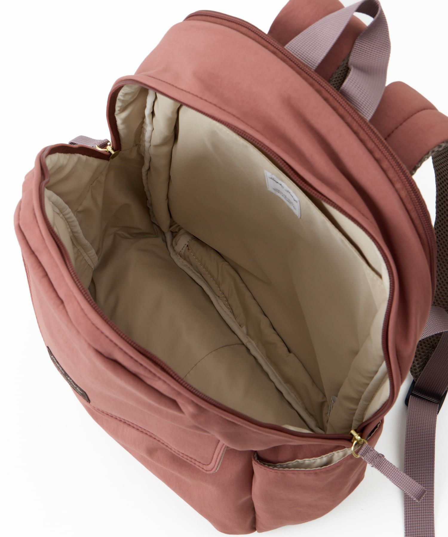 Legato Largo リュック バックパック 拡張 軽量 自立 撥水 ループ付 セキュリティポケット 背面メッシュ A4 ひろがるかばん LH-W0113