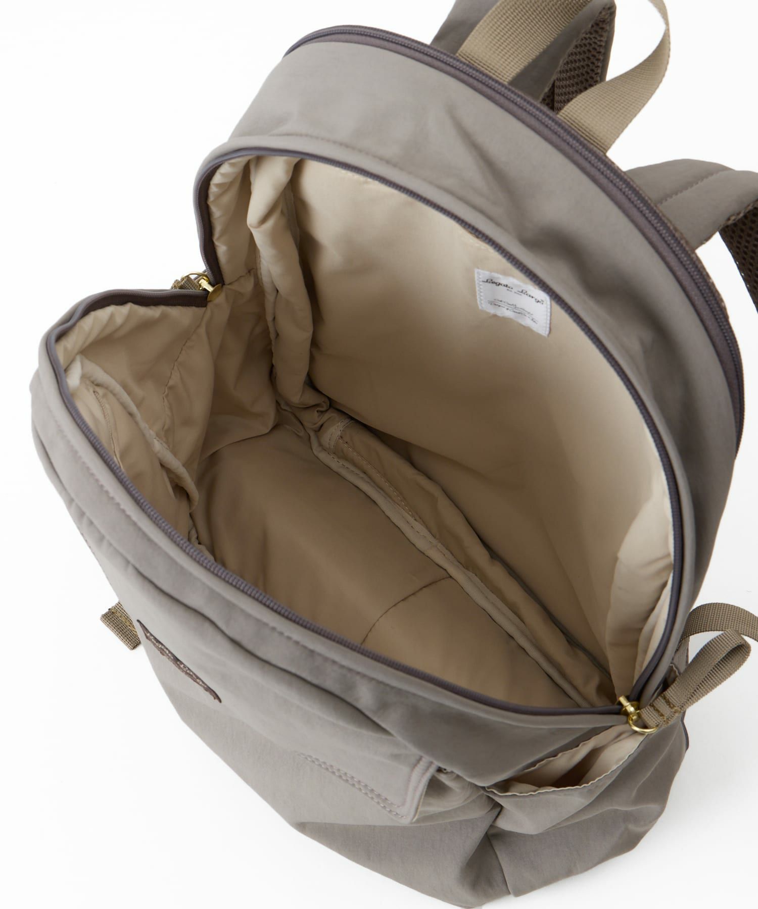 Legato Largo リュック バックパック 拡張 軽量 自立 撥水 ループ付 セキュリティポケット 背面メッシュ A4 ひろがるかばん LH-W0113