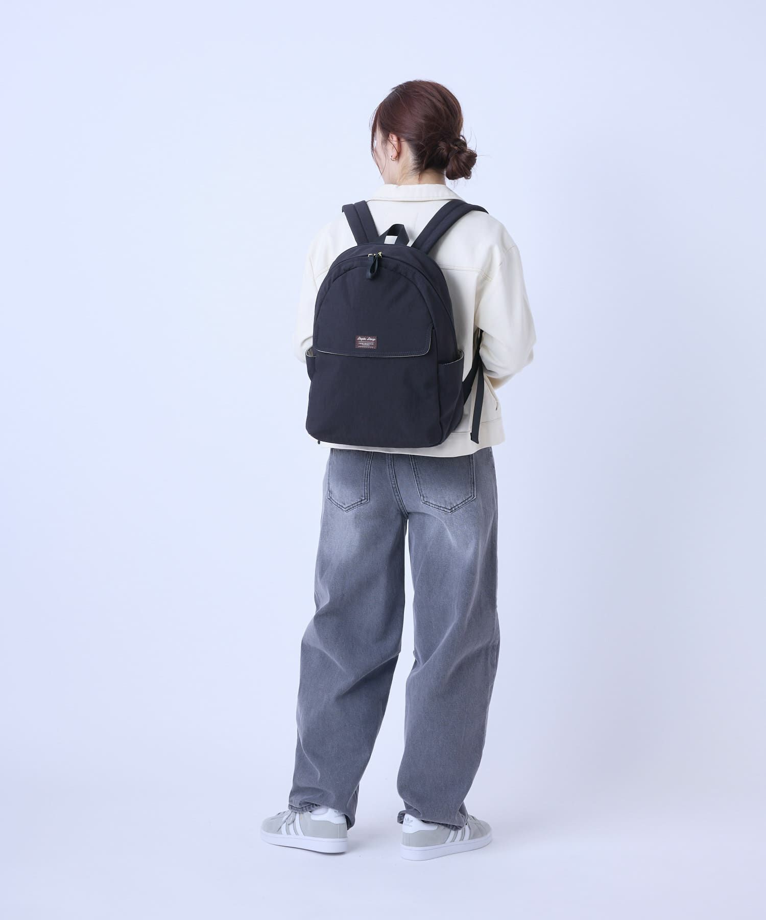 Legato Largo リュック バックパック 拡張 軽量 自立 撥水 ループ付 セキュリティポケット 背面メッシュ A4 ひろがるかばん LH-W0113