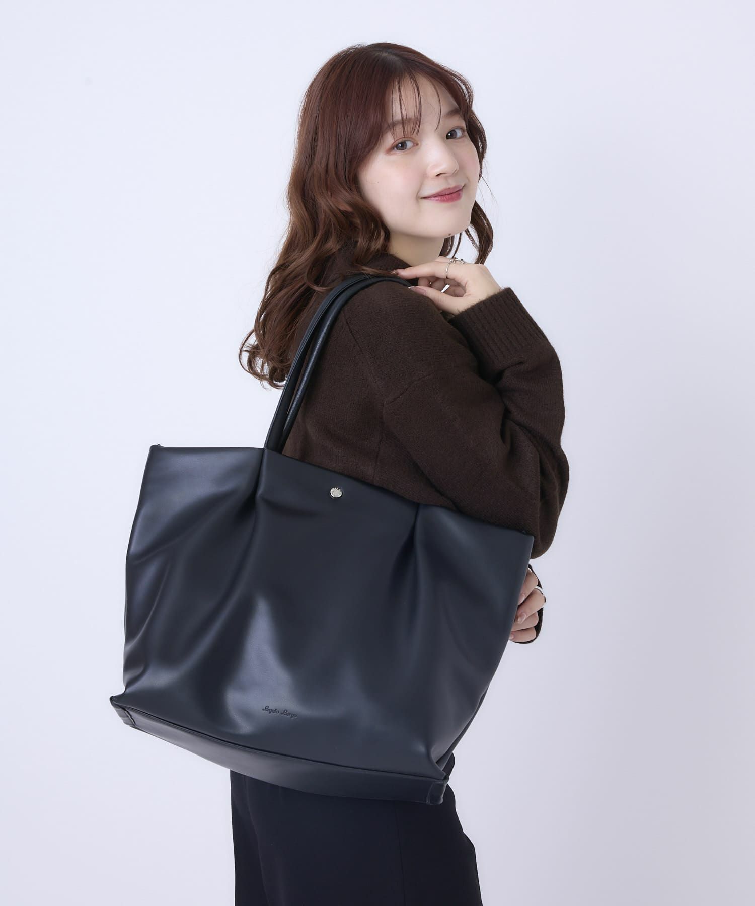 Legato Largo トートバッグ A4 13インチ PC収納 肩楽 A4 肩楽 LH-W0161