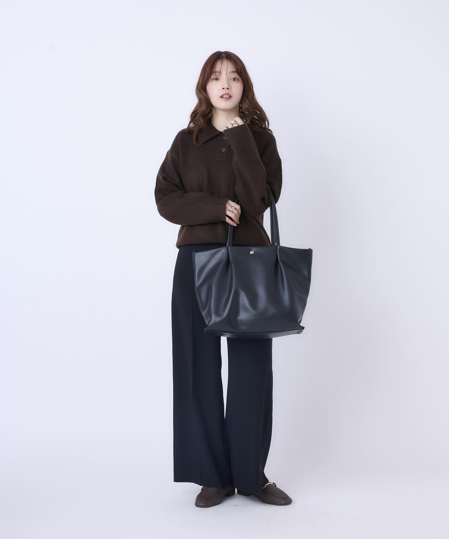 Legato Largo トートバッグ A4 13インチ PC収納 肩楽 A4 肩楽 LH-W0161