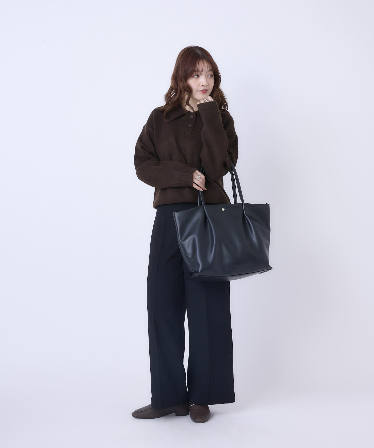 Legato Largo トートバッグ A4 13インチ PC収納 肩楽 A4 肩楽 LH-W0161