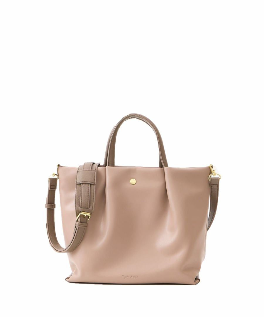 Legato Largo ショルダーバッグ 三層 ショルダーパッド 肩楽 2WAY A5 肩楽 LH-W0162