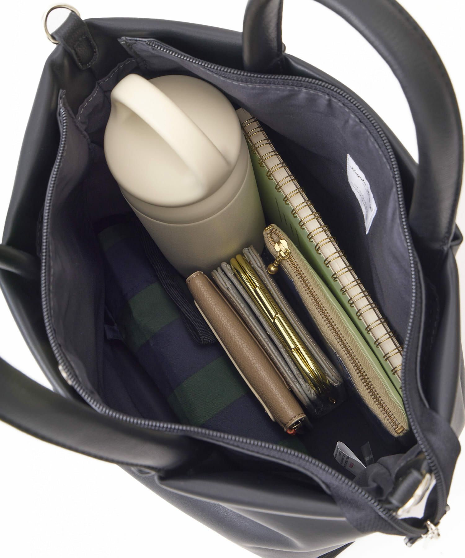 Legato Largo ショルダーバッグ 三層 ショルダーパッド 肩楽 2WAY A5 肩楽 LH-W0162