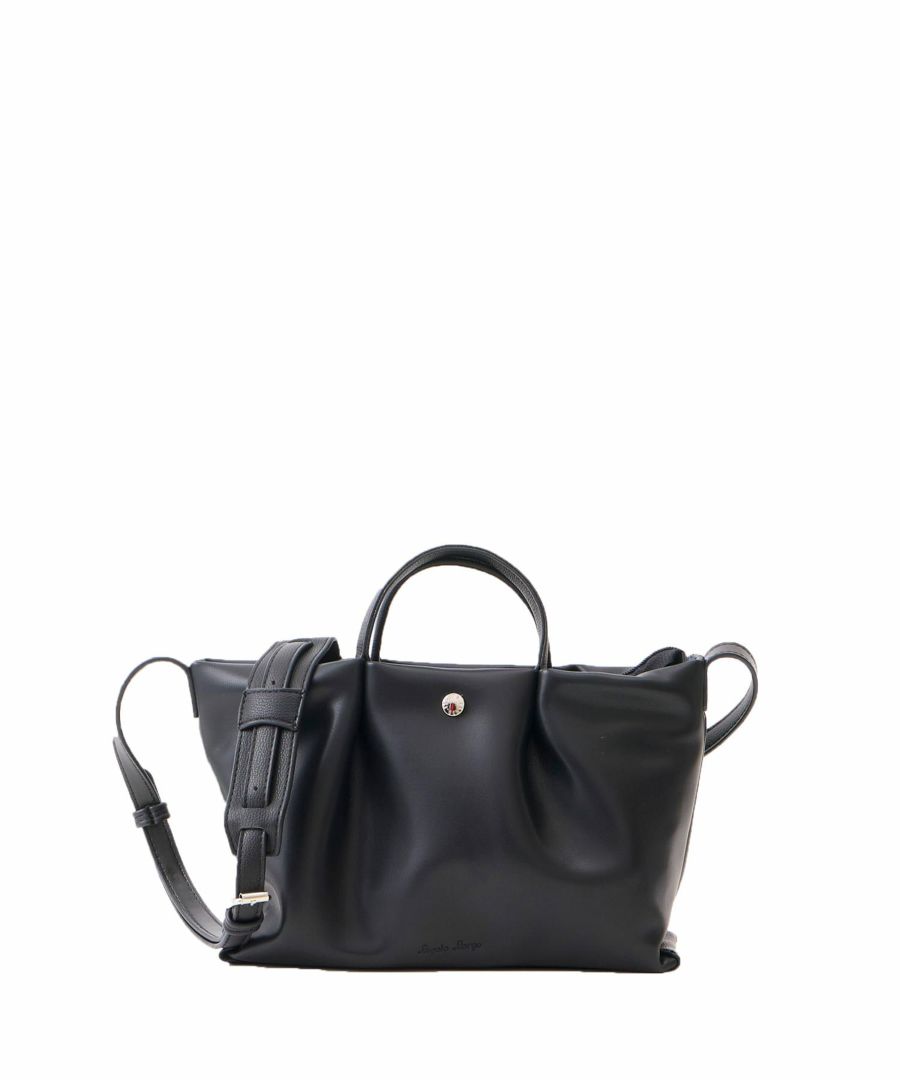 Legato Largo ショルダーバッグ 三層 ハンドル付き ショルダーパッド 肩楽 mini 肩楽 LH-W0163