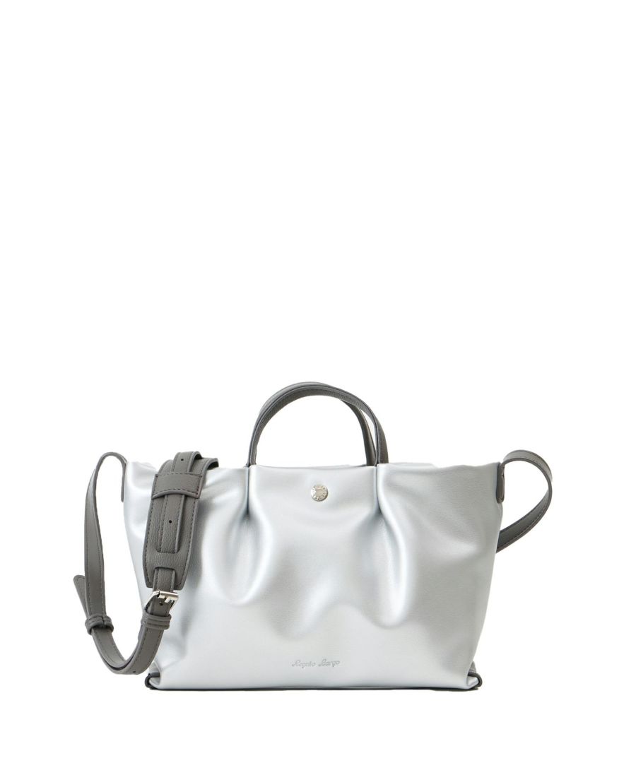 Legato Largo ショルダーバッグ 三層 ハンドル付き ショルダーパッド 肩楽 mini 肩楽 LH-W0163