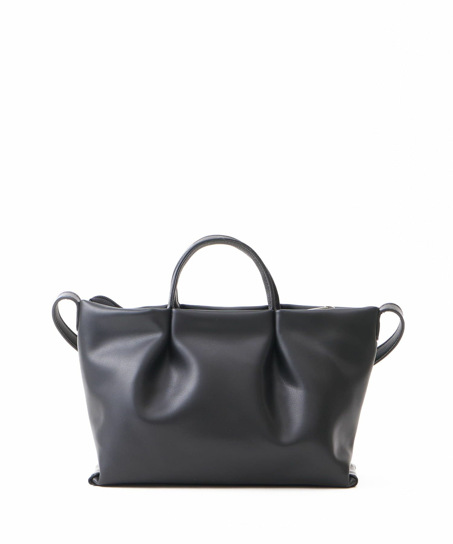 Legato Largo ショルダーバッグ 三層 ハンドル付き ショルダーパッド 肩楽 mini 肩楽 LH-W0163