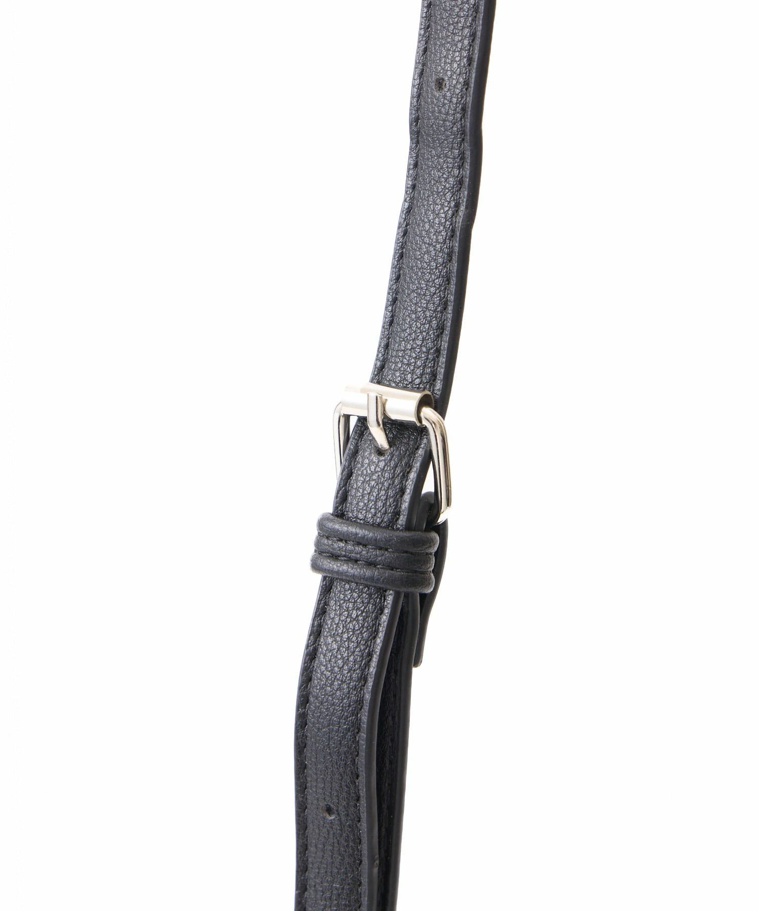 Legato Largo ショルダーバッグ 三層 ハンドル付き ショルダーパッド 肩楽 mini 肩楽 LH-W0163