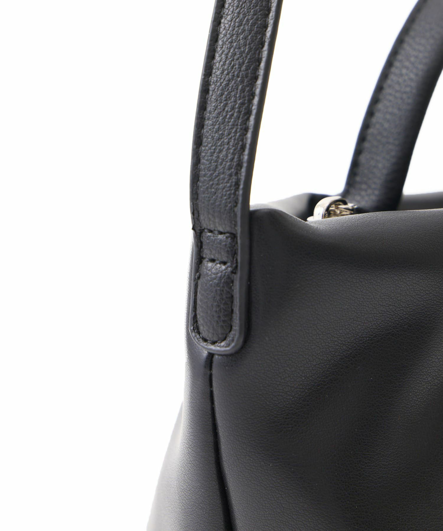 Legato Largo ショルダーバッグ 三層 ハンドル付き ショルダーパッド 肩楽 mini 肩楽 LH-W0163