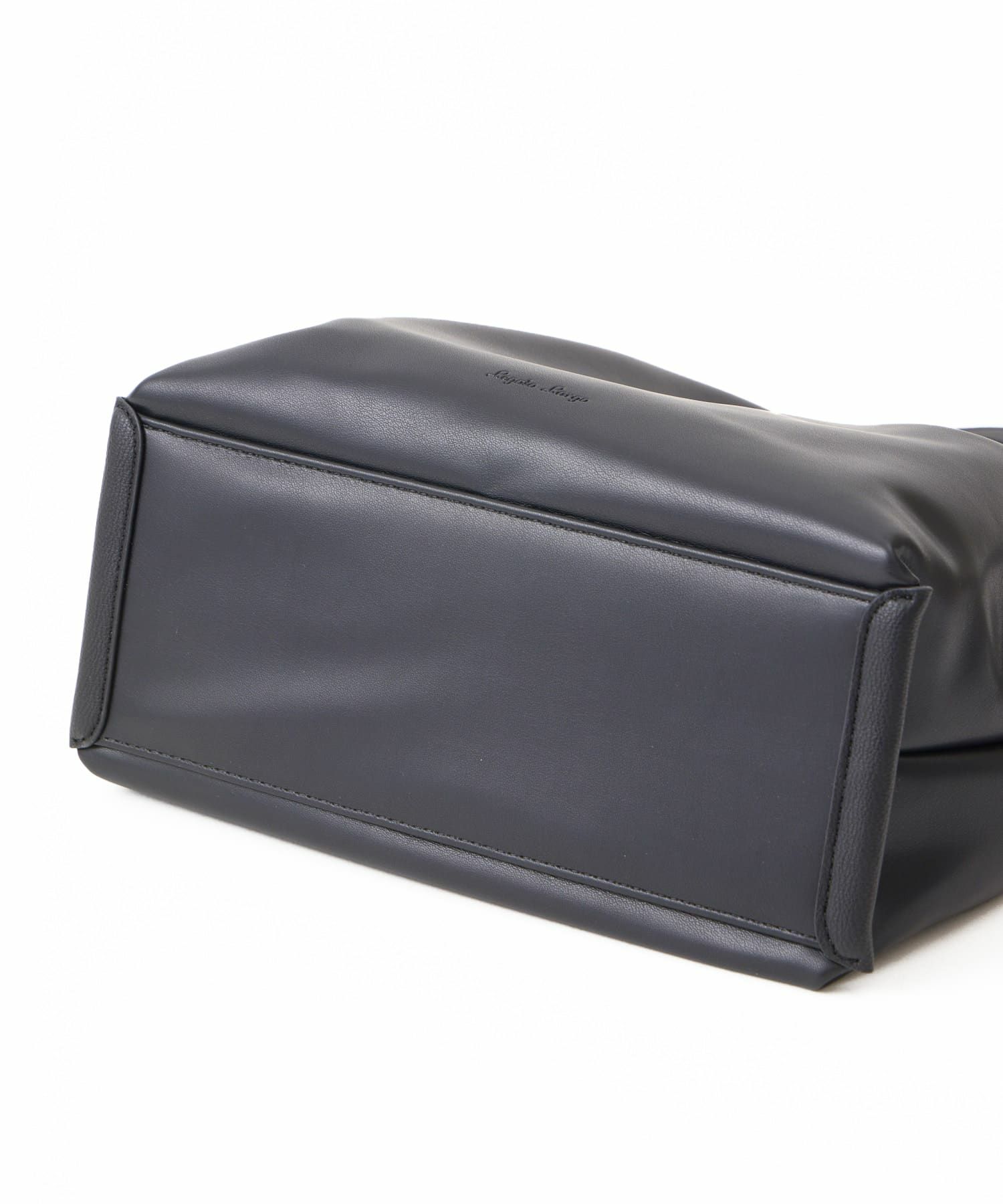 Legato Largo ショルダーバッグ 三層 ハンドル付き ショルダーパッド 肩楽 mini 肩楽 LH-W0163