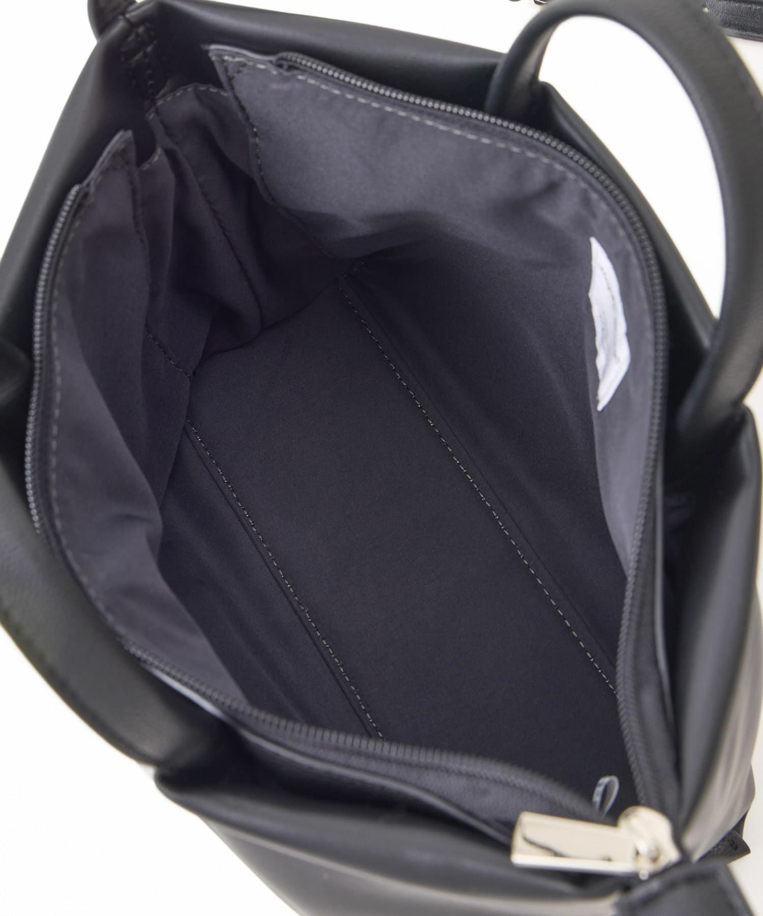 Legato Largo ショルダーバッグ 三層 ハンドル付き ショルダーパッド 肩楽 mini 肩楽 LH-W0163