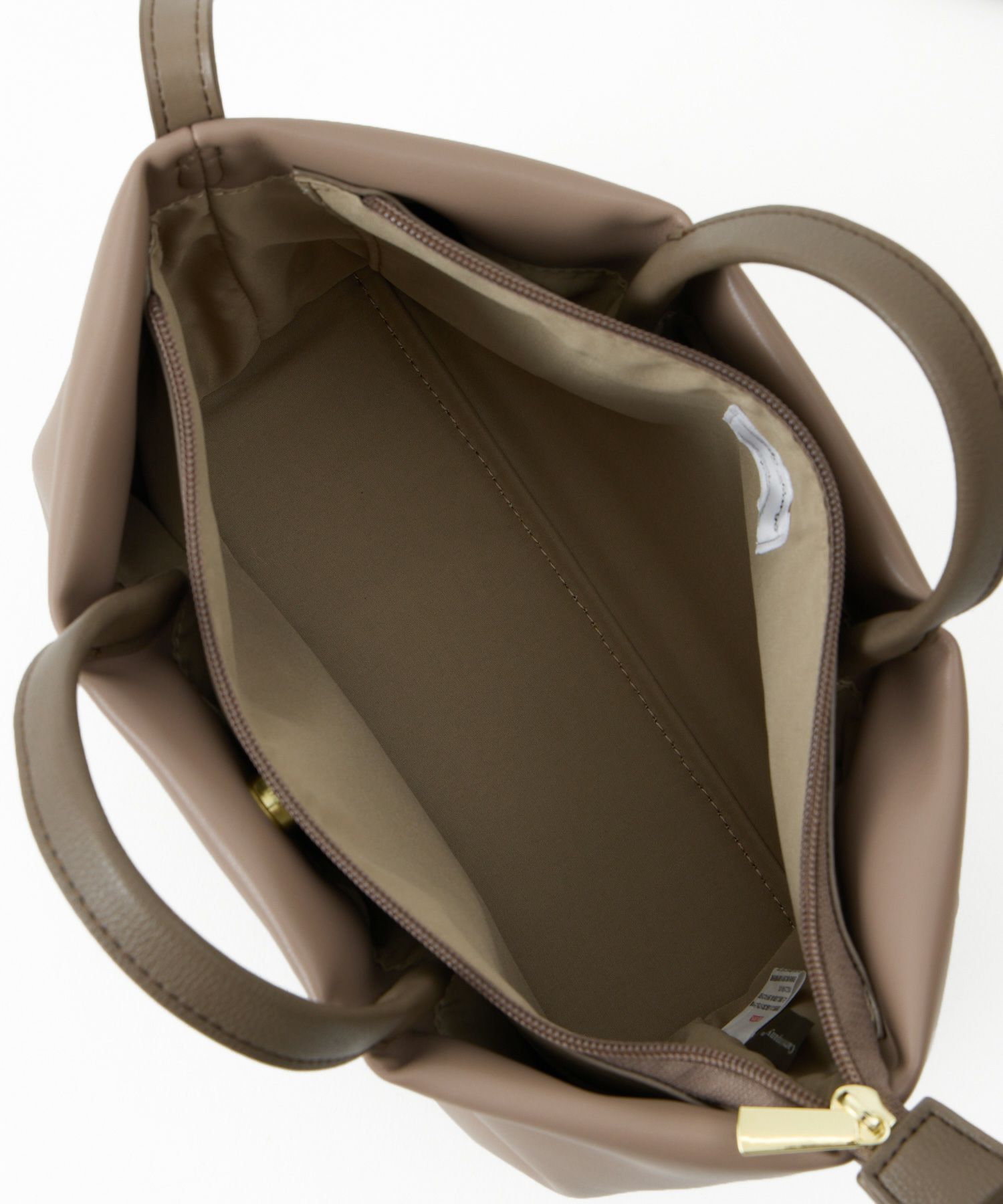 Legato Largo ショルダーバッグ 三層 ハンドル付き ショルダーパッド 肩楽 mini 肩楽 LH-W0163