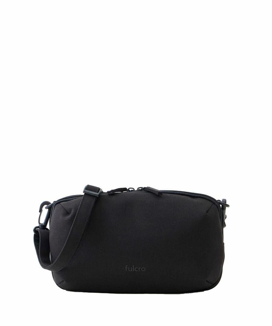 fulcro ショルダーバッグ 自立設計 撥水 広い開口部 多収納  ボトルホルダー mini  fca-1021