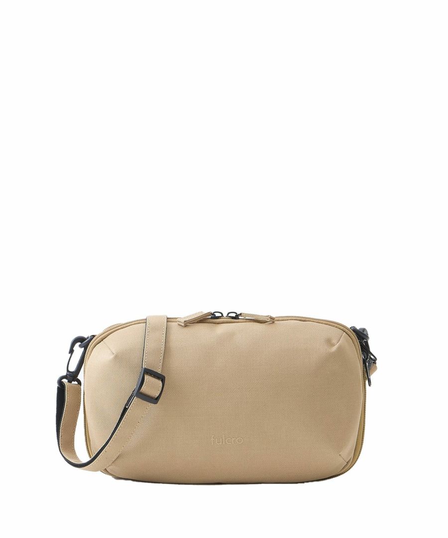 fulcro ショルダーバッグ 自立設計 撥水 広い開口部 多収納  ボトルホルダー mini  fca-1021