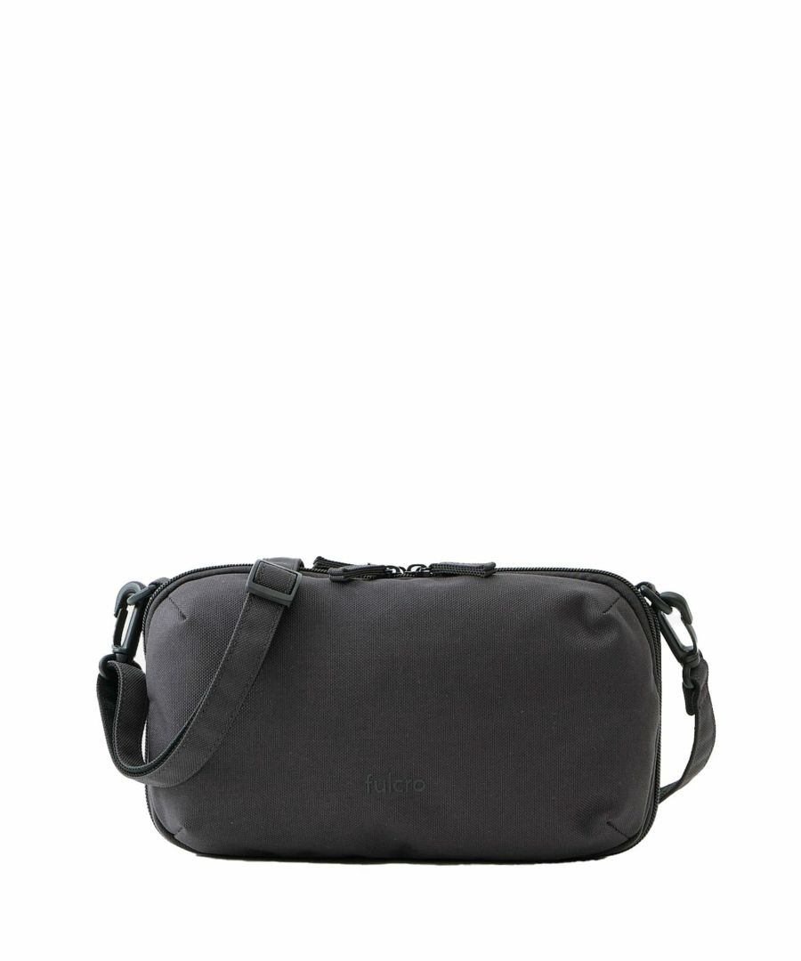 fulcro ショルダーバッグ 自立設計 撥水 広い開口部 多収納  ボトルホルダー mini  fca-1021