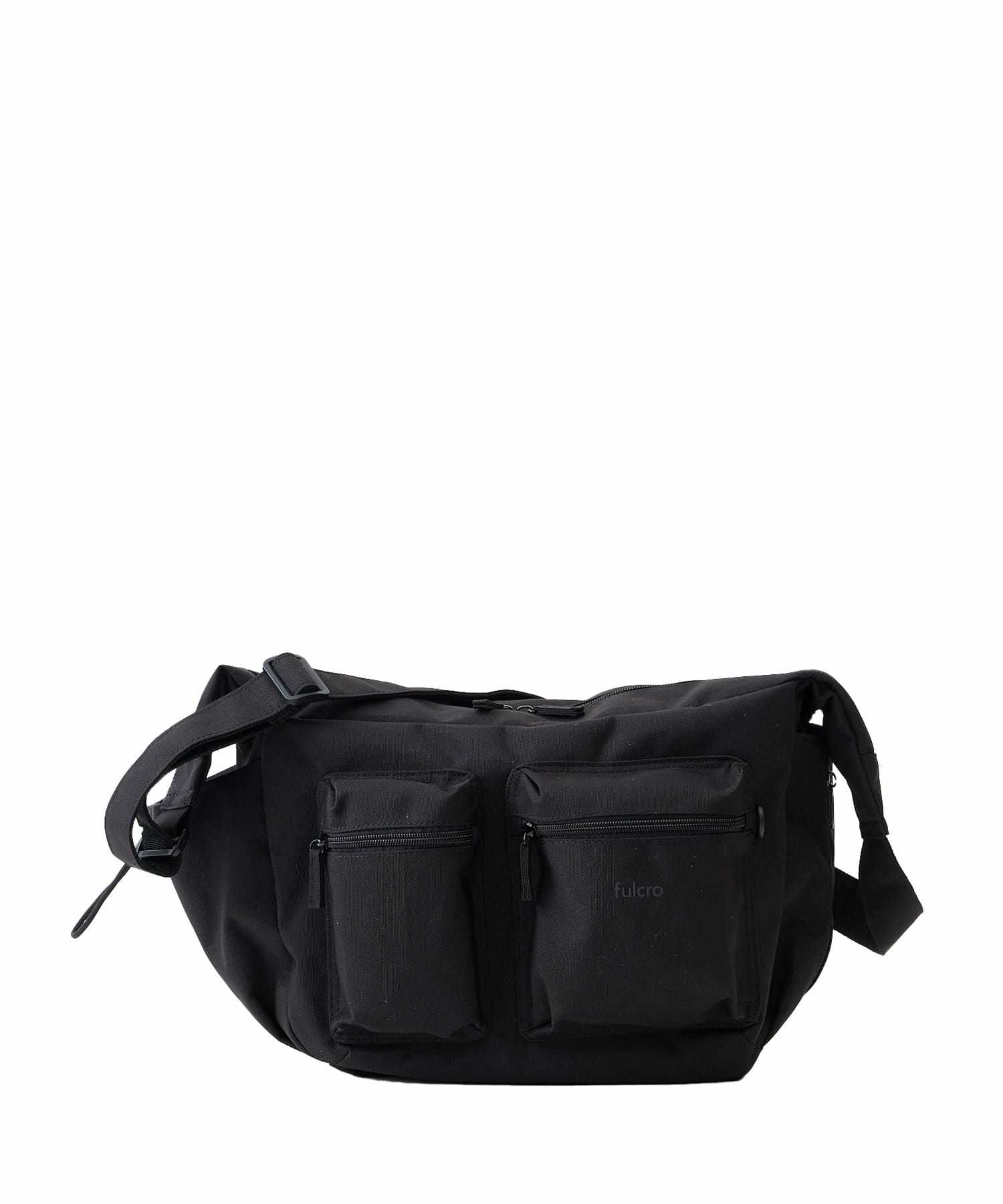 fulcro ショルダーバッグ 自立設計 撥水 広い開口部 ドローストリングポケット B5  fca-1023