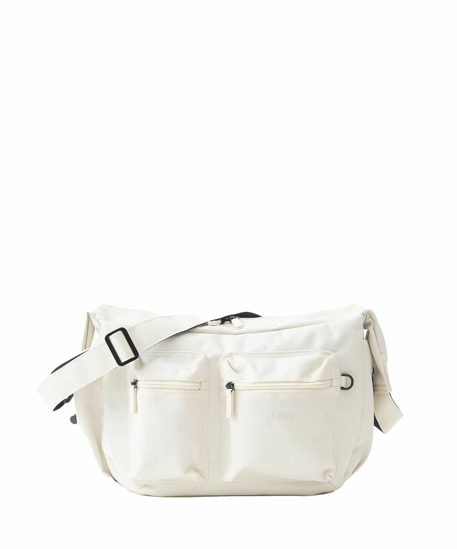 fulcro ショルダーバッグ 自立設計 撥水 広い開口部 ドローストリングポケット B5  fca-1023