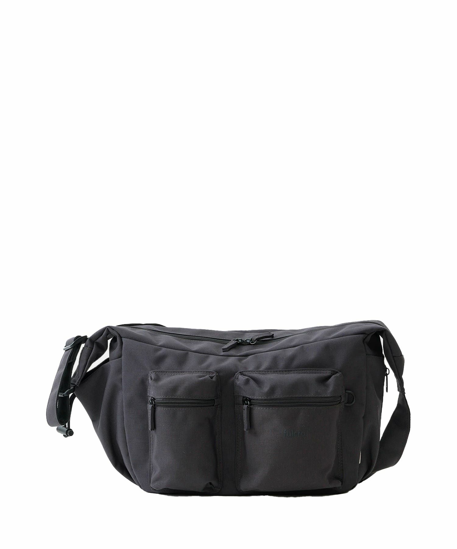 fulcro ショルダーバッグ 自立設計 撥水 広い開口部 ドローストリングポケット B5  fca-1023