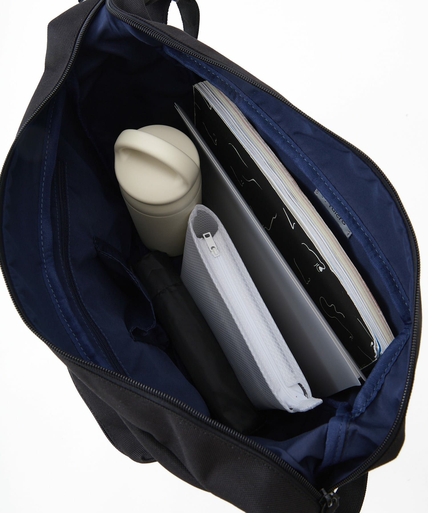 fulcro ショルダーバッグ 自立設計 撥水 広い開口部 ドローストリングポケット B5  fca-1023