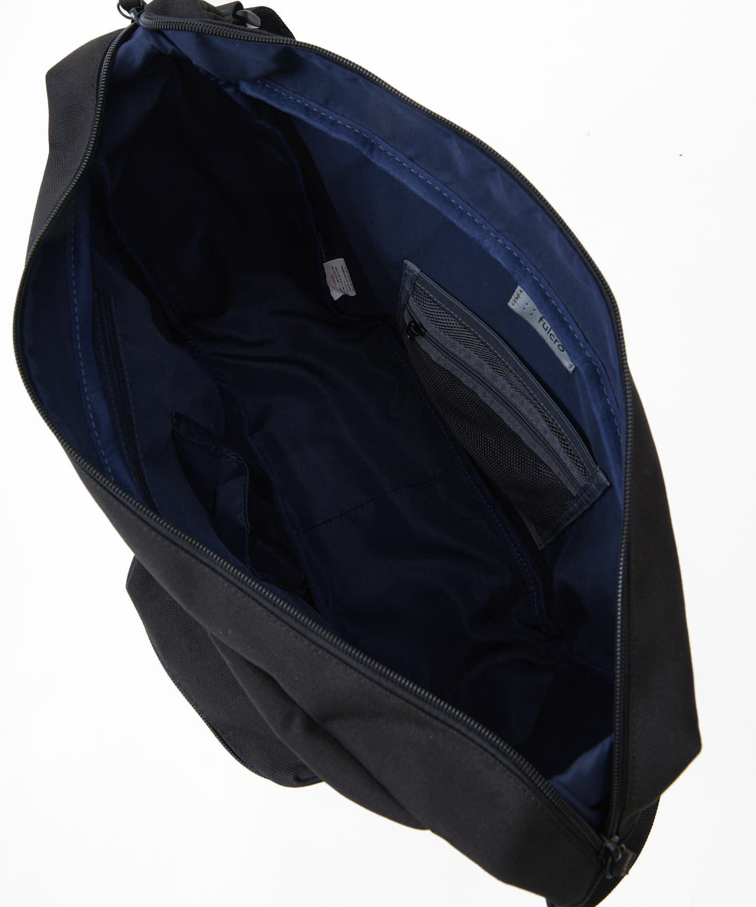 fulcro ショルダーバッグ 自立設計 撥水 広い開口部 ドローストリングポケット B5  fca-1023