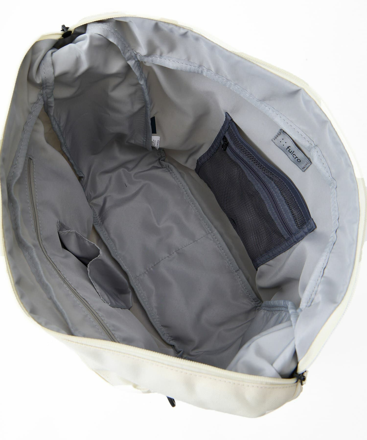 fulcro ショルダーバッグ 自立設計 撥水 広い開口部 ドローストリングポケット B5  fca-1023