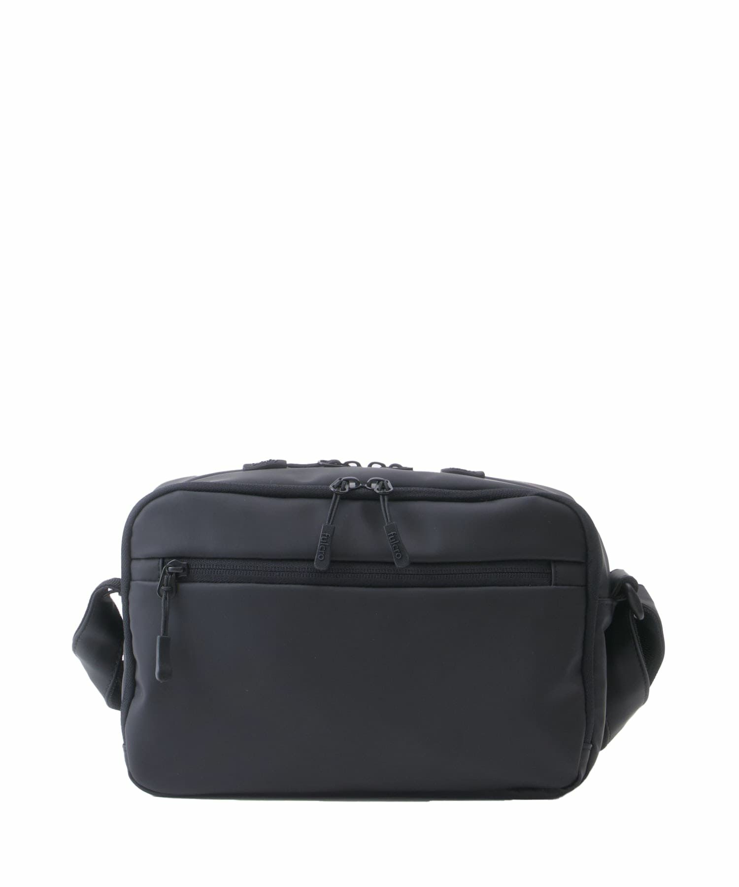 fulcro フルクロ ショルダーバッグ 耐水 Ａ5収納 Explorer ブラック fia-3011