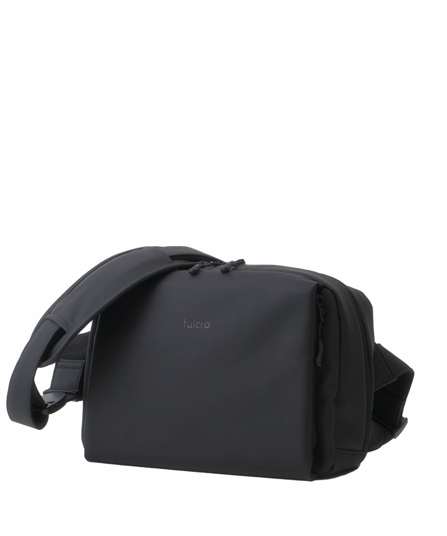 fulcro フルクロ ショルダーバッグ 耐水 Ａ5収納 Explorer ブラック fia-3012