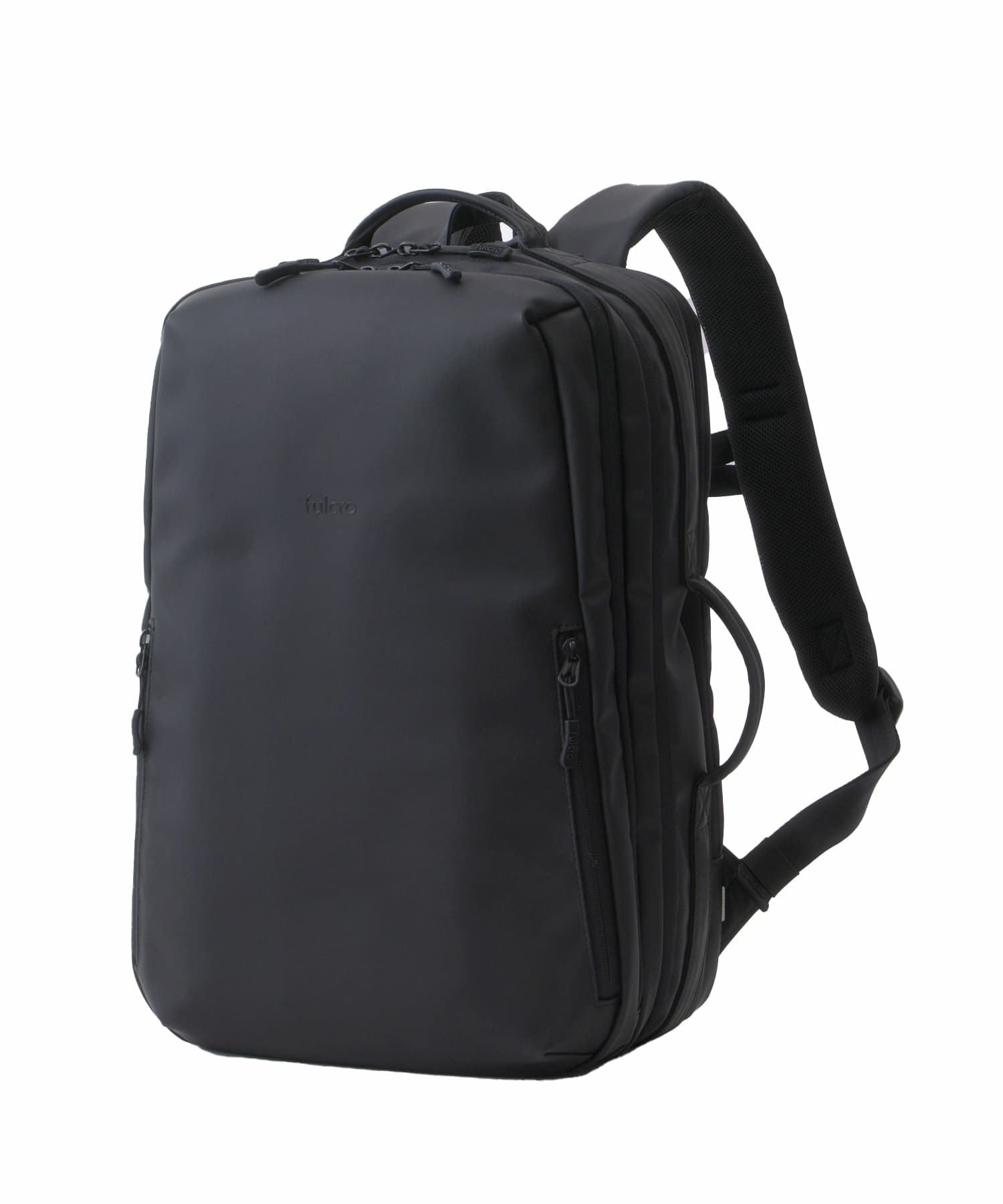 fulcro フルクロ バックパック リュック  PC収納 15インチ 耐水 キャリーオン Explorer fia-3014 ブラック