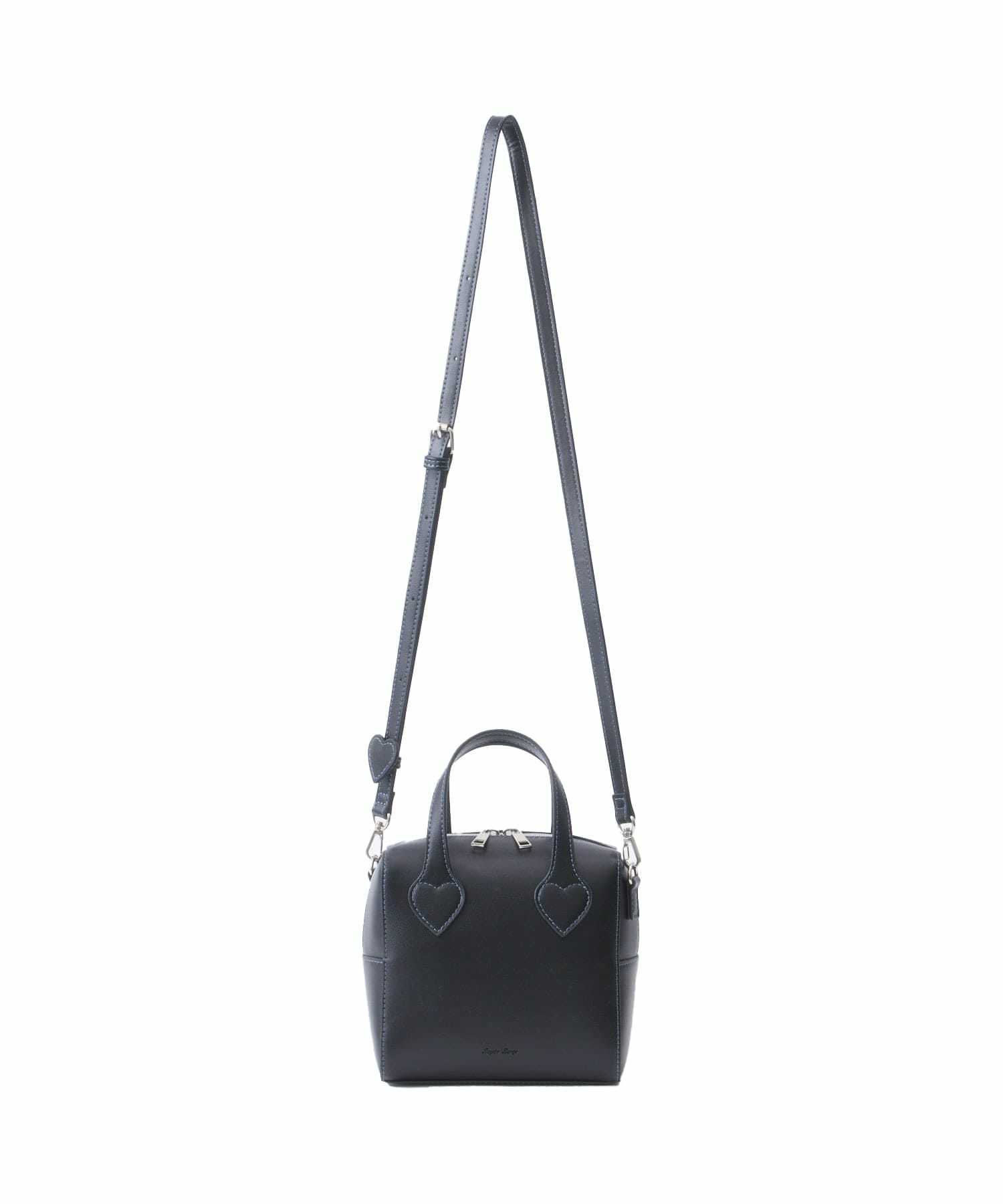 Legato Largo ショルダーバッグ ２WAY 軽量 ハートステッチ LH-W0133 ブラック