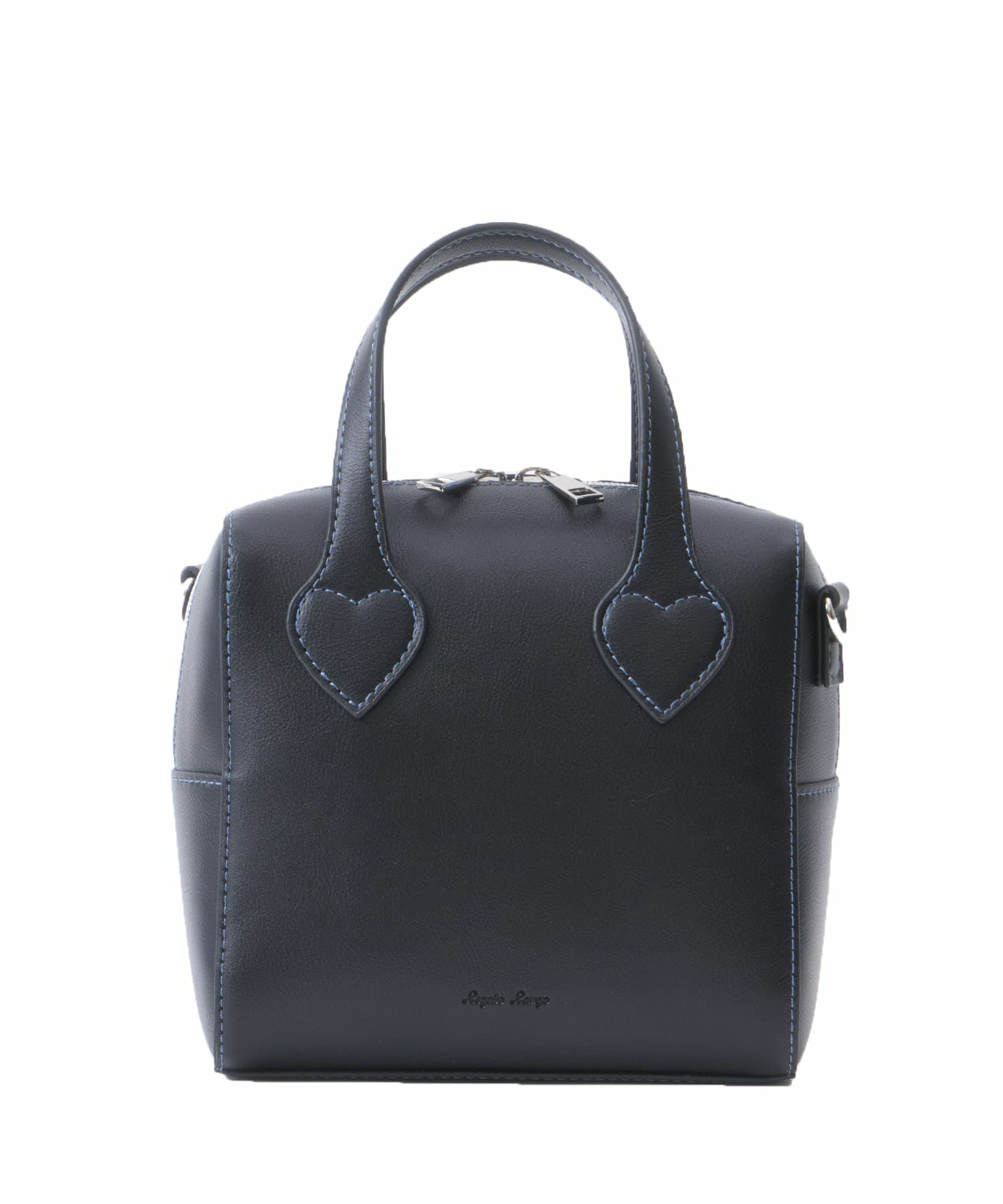 Legato Largo ショルダーバッグ ２WAY 軽量 ハートステッチ LH-W0133 ブラック