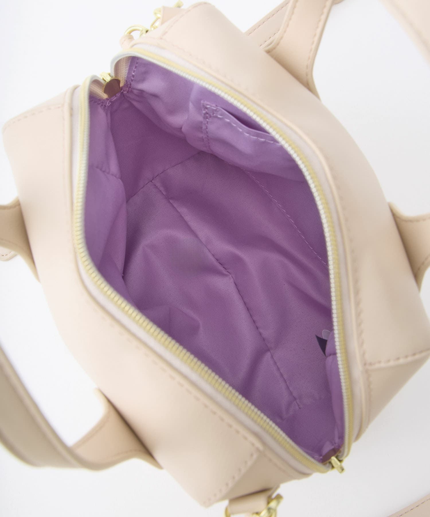 Legato Largo ショルダーバッグ ２WAY 軽量 ハートステッチ LH-W0133　アイボリー