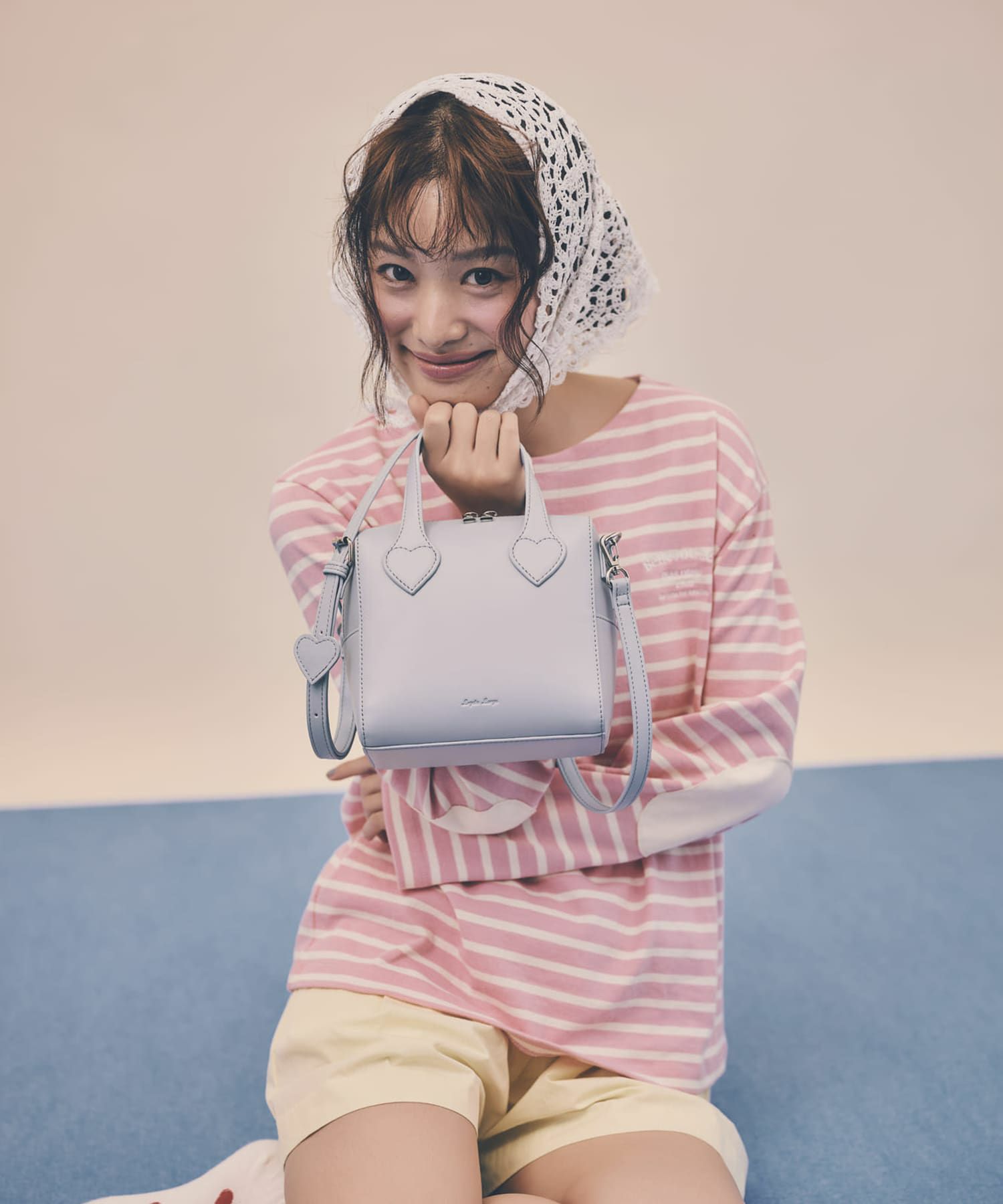 Legato Largo ショルダーバッグ ２WAY 軽量 ハートステッチ LH-W0133