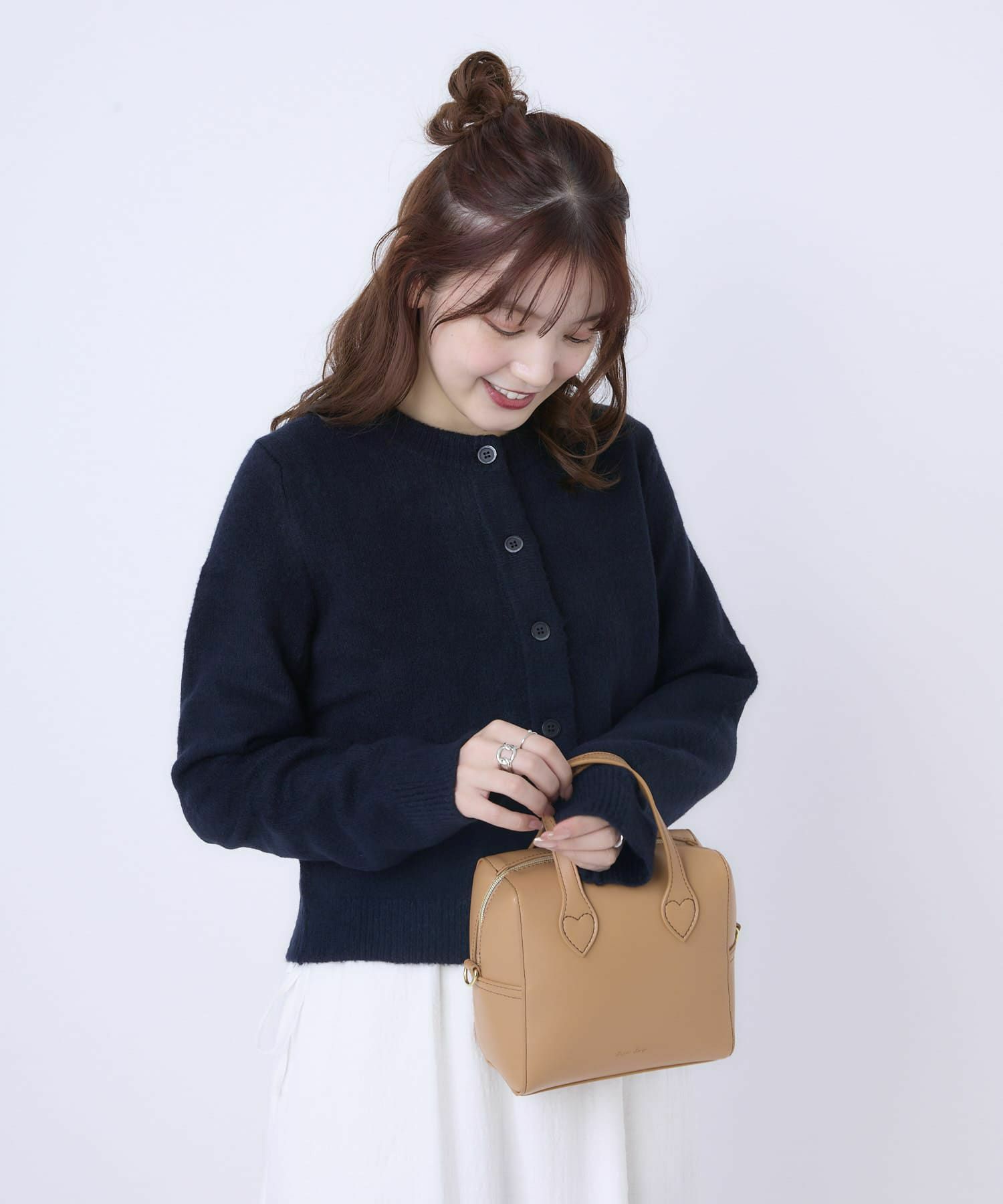 2WAY ショルダーバッグ/ハートステッチ | ショルダーバッグ | CARROT