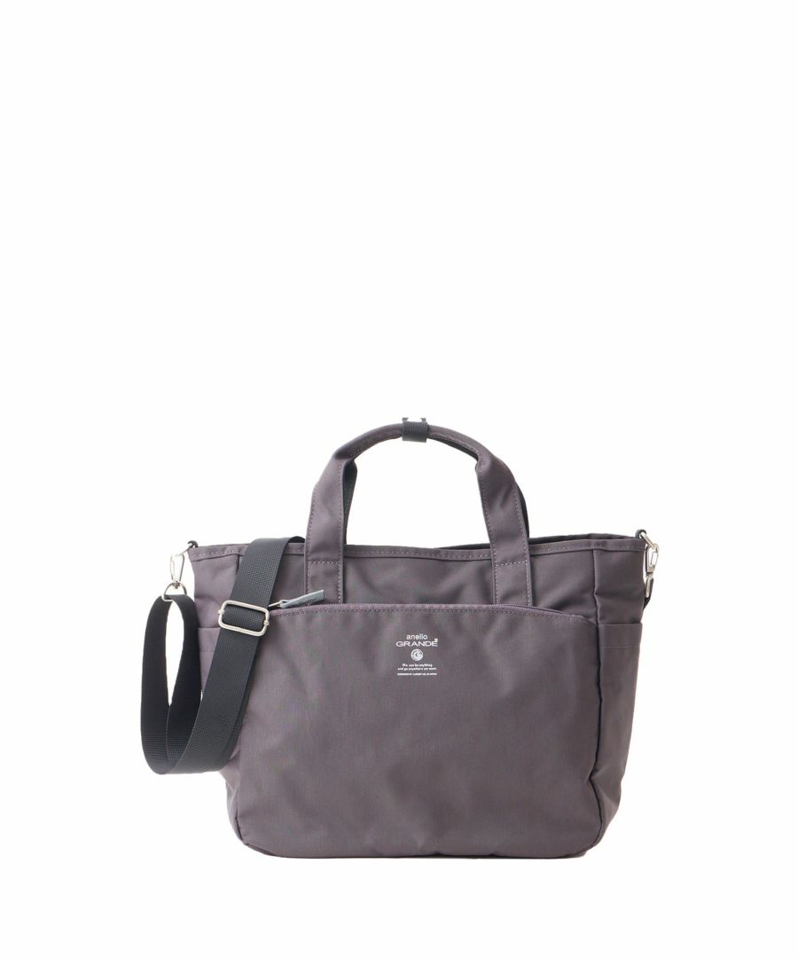 アネログランデ  2WAY トートバッグ CABIN ブラック